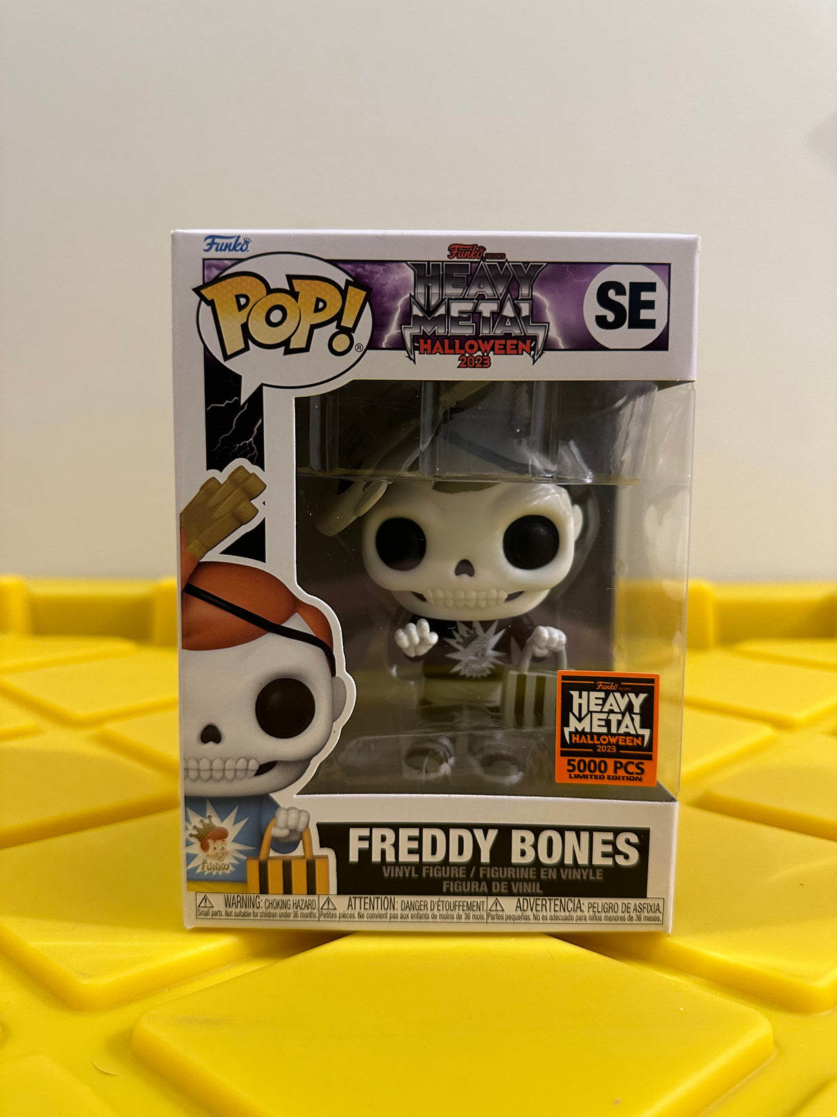Funko POP! Freddy Bones (L.E. 5000) - Limited Edition 2023 Heavy Metal Halloween Exclusive