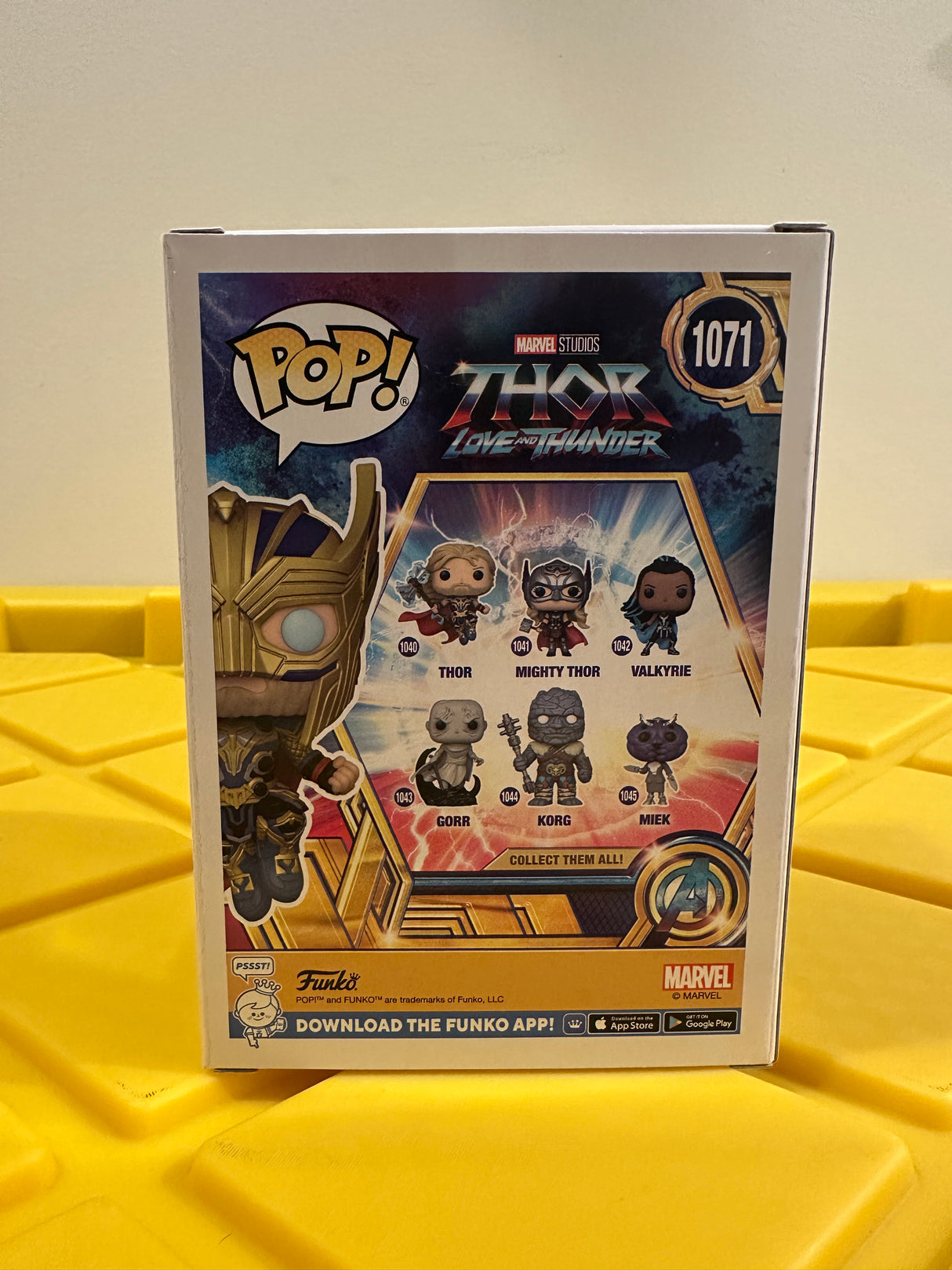 Funko POP! Thor - Limited Edition Marvel Collector Corps Exclusive