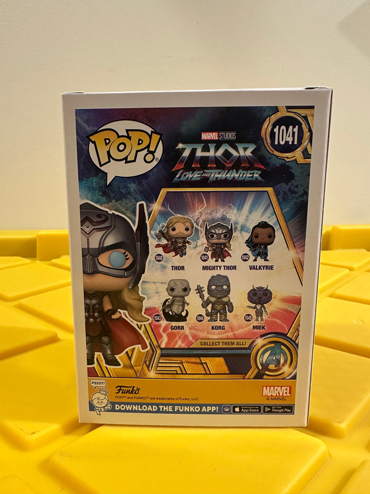 Funko POP! Mighty Thor (Glow) - Limited Edition Marvel Collector Corps Exclusive