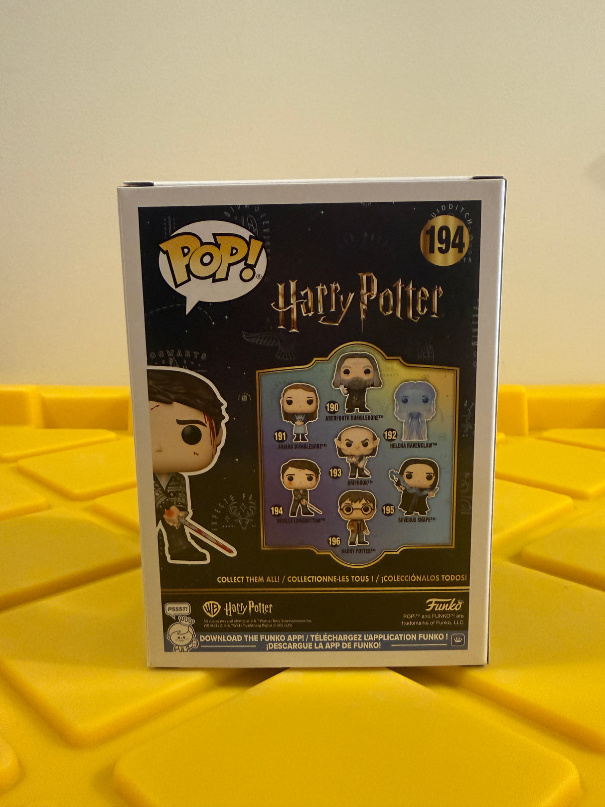 Funko POP! Neville Longbottom with Sword of Gryffindor