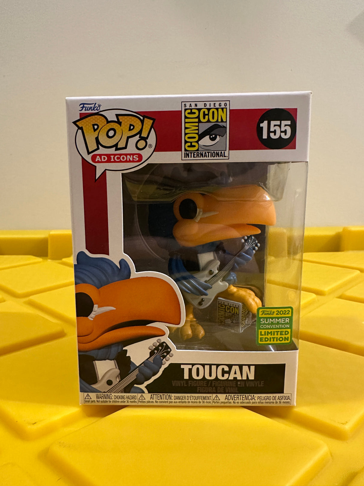 Funko POP! Toucan (Rocker) - Limited Edition 2022 SDCC Exclusive