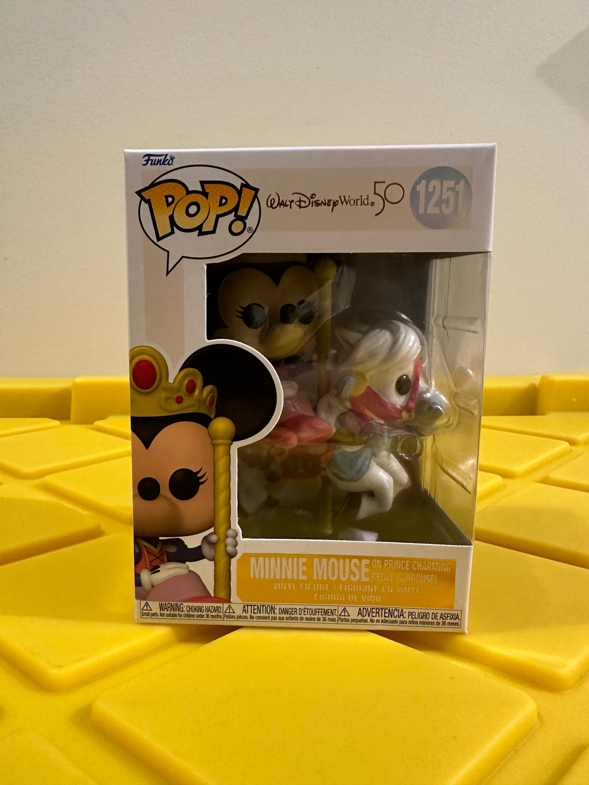 Funko POP! Minnie Mouse on Prince Charming Regal Carrousel