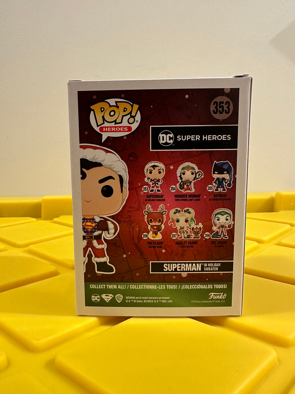 Funko POP! Superman in Holiday Sweater