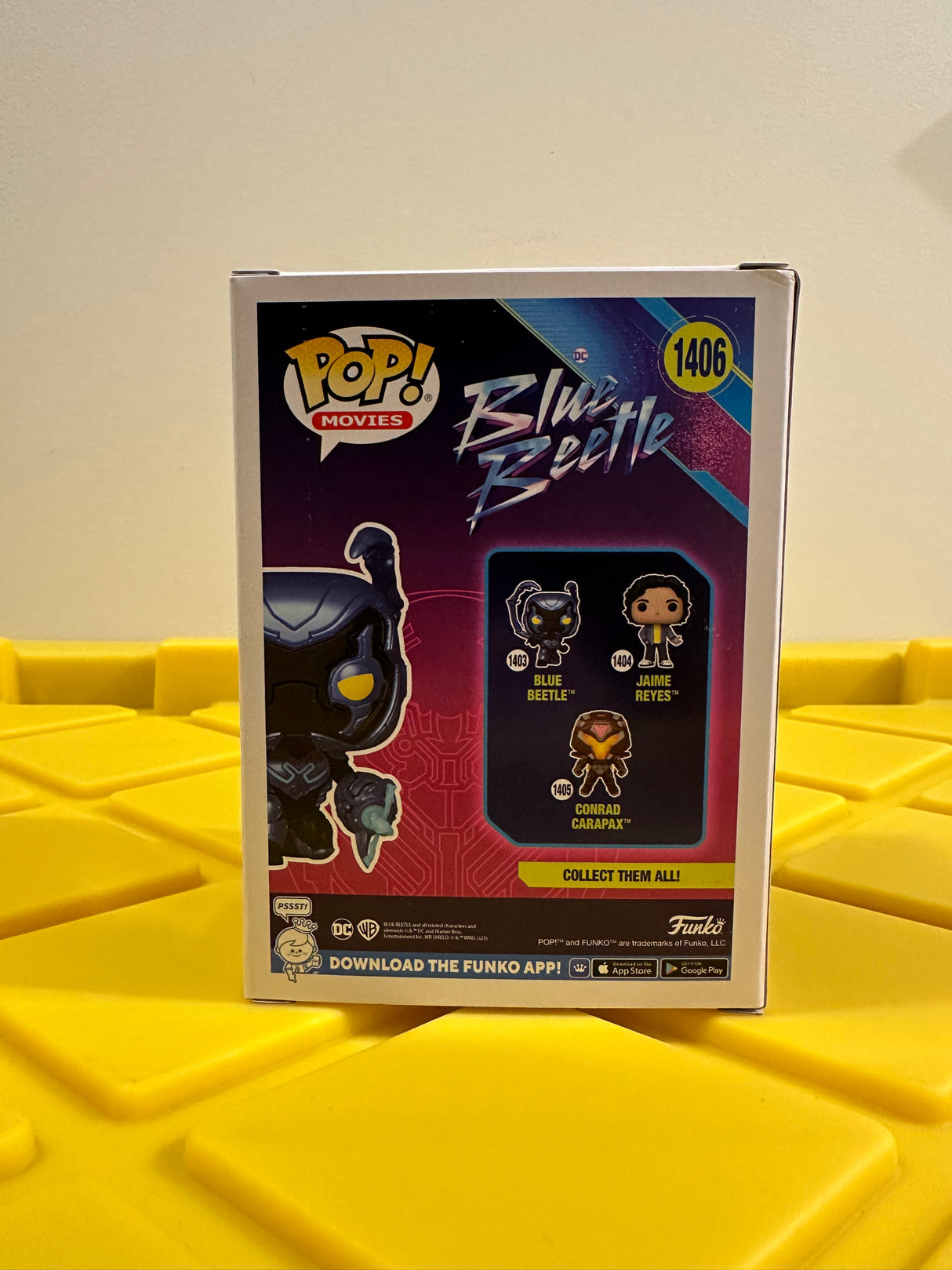 Funko POP! Blue Beetle (Glow) - Limited Edition GameStop Exclusive