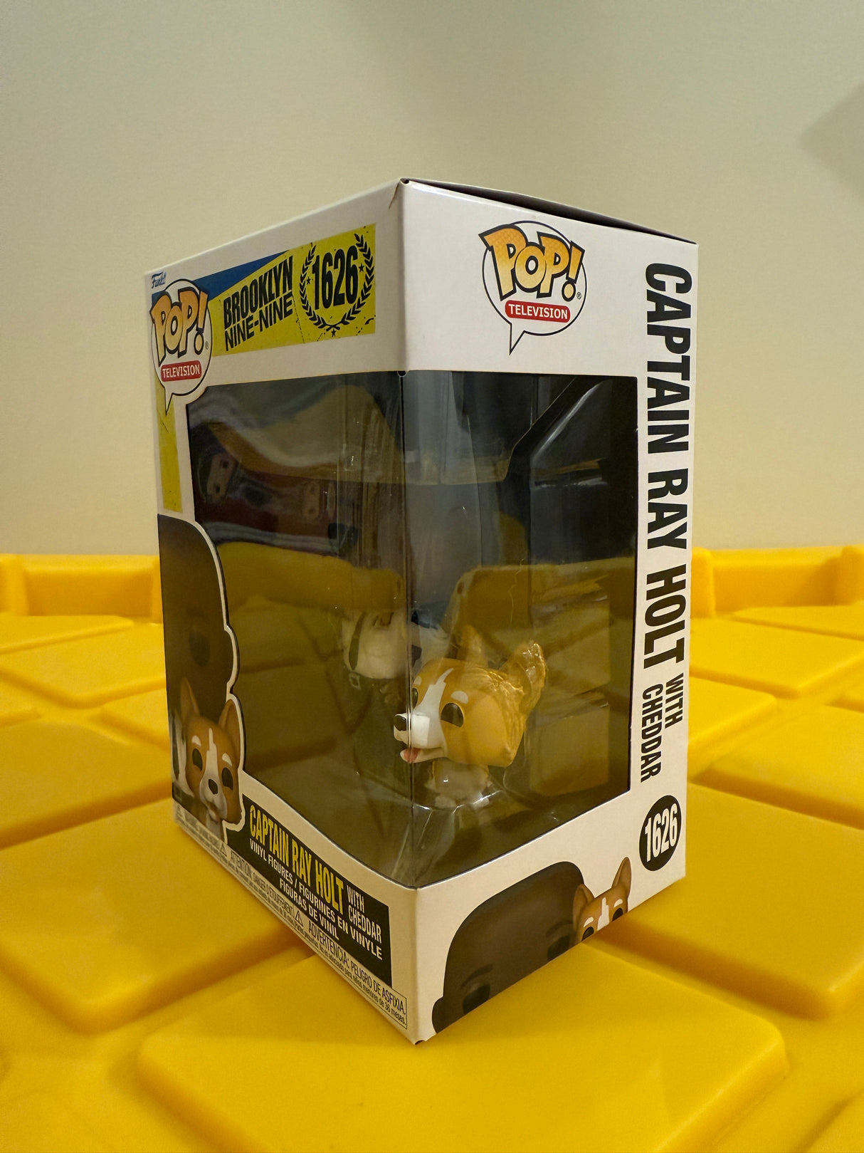 Captain Ray Holt With Cheddar