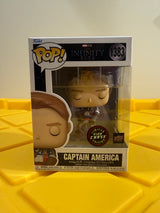 Funko POP! Captain America - Limited Edition Chase - Limited Edition Upper Deck Exclusive