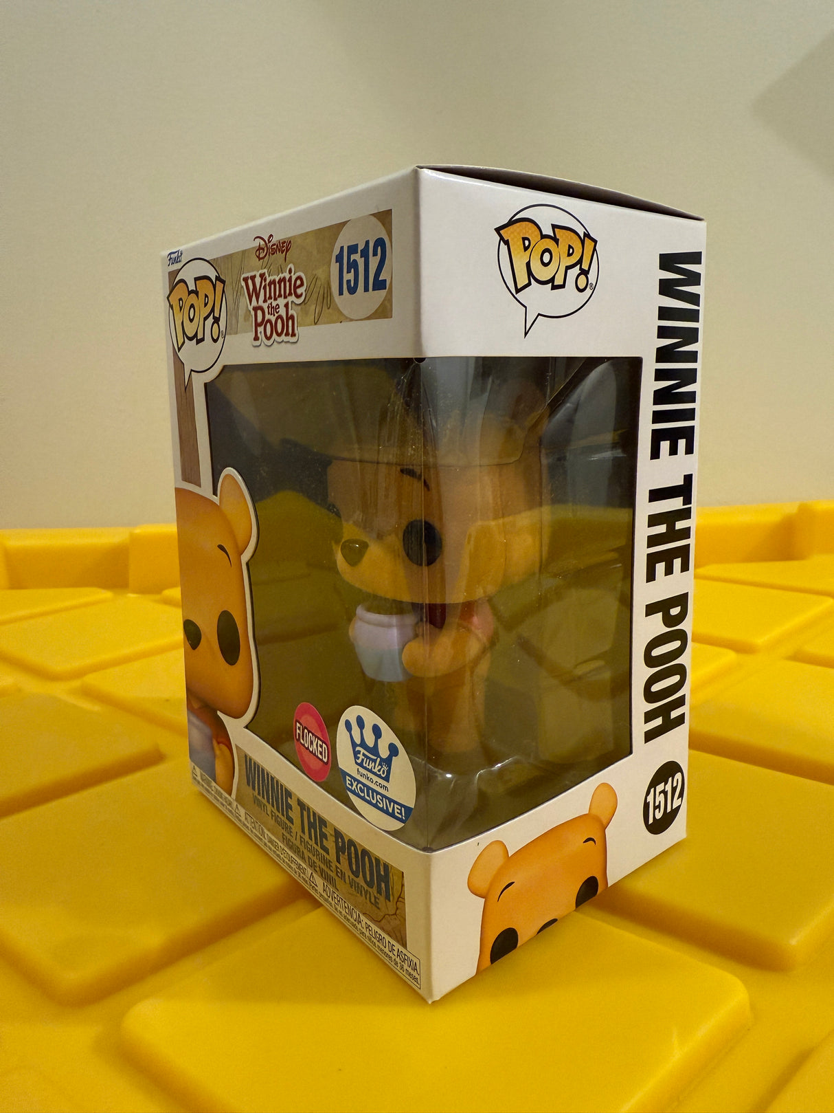 Winnie the Pooh (Flocked) (L.E. 5000) - Limited Edition Funko Shop Exclusive