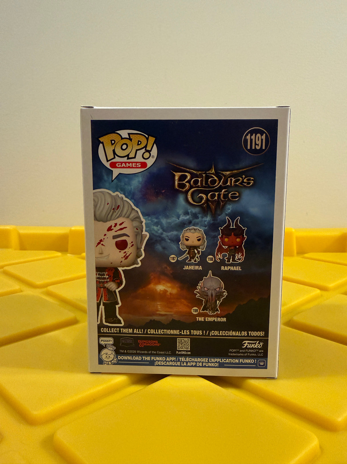 Funko POP! Astarion (Bloody) - Limited Edition Funko Shop Exclusive