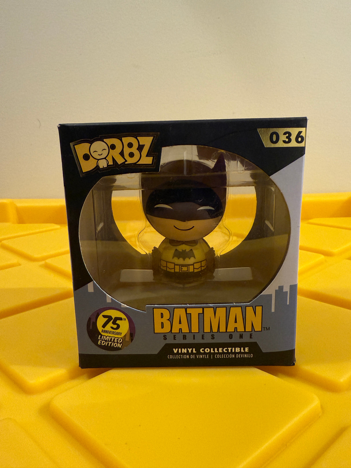 Funko DORBZ! Batman (Yellow) - 75th Anniversary Limited Edition
