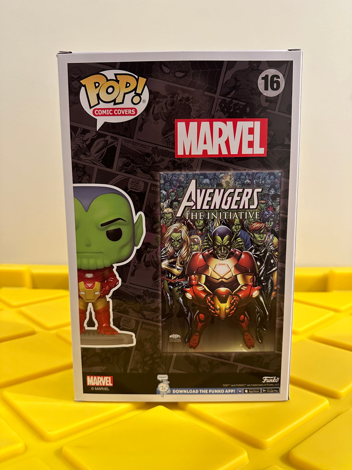 Funko POP! Skrull as Iron Man (Comic Covers) - Limited Edition 2023 WonderCon Exclusive