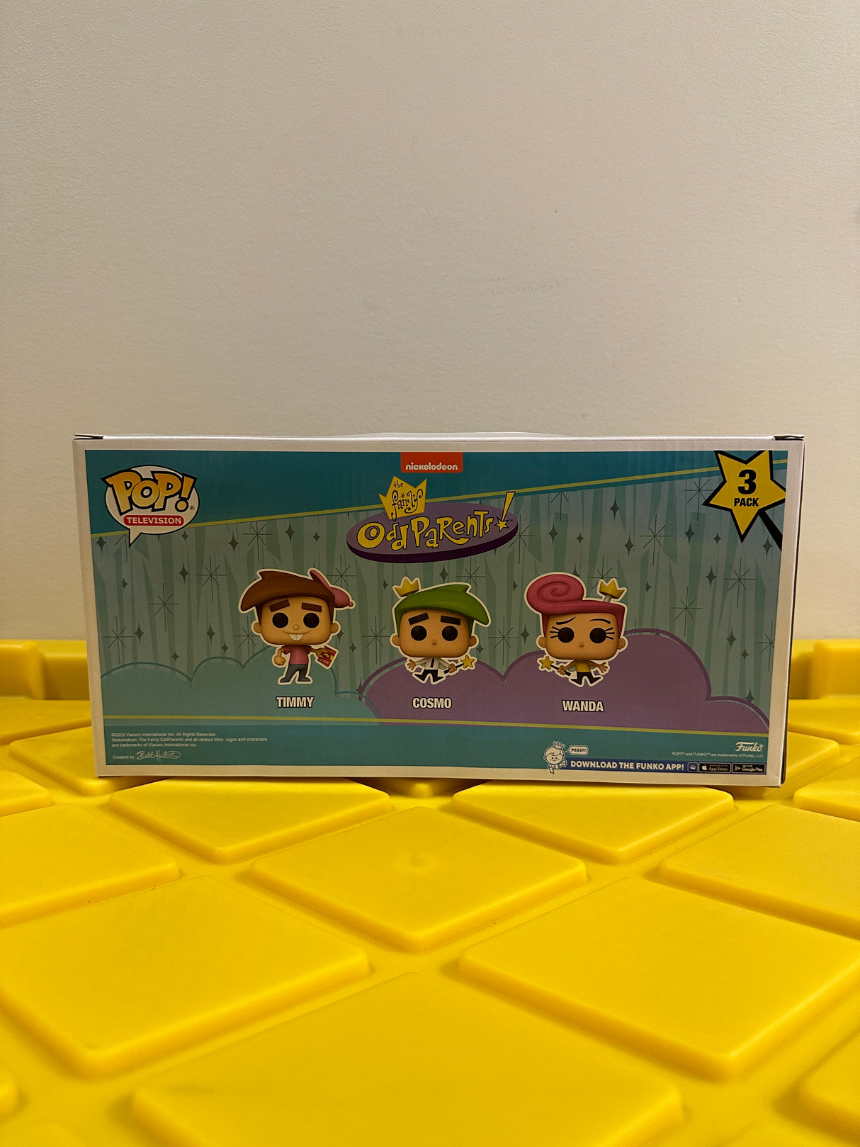 Funko POP! Timmy, Cosmo & Wanda (3-Pack) - Limited Edition 2023 SDCC Exclusive