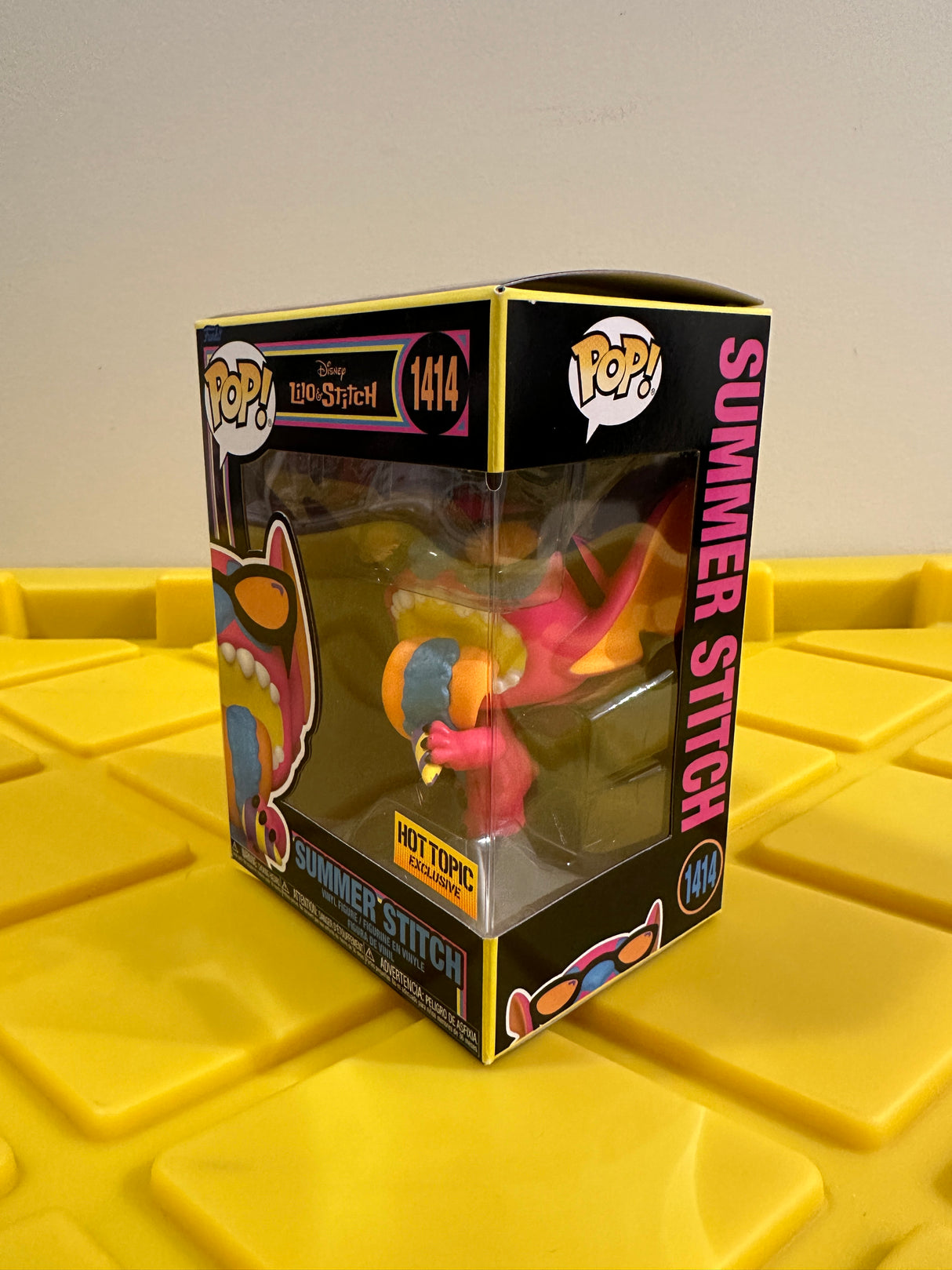 Funko POP! Summer Stitch (Black Light) - Limited Edition Hot Topic Exclusive