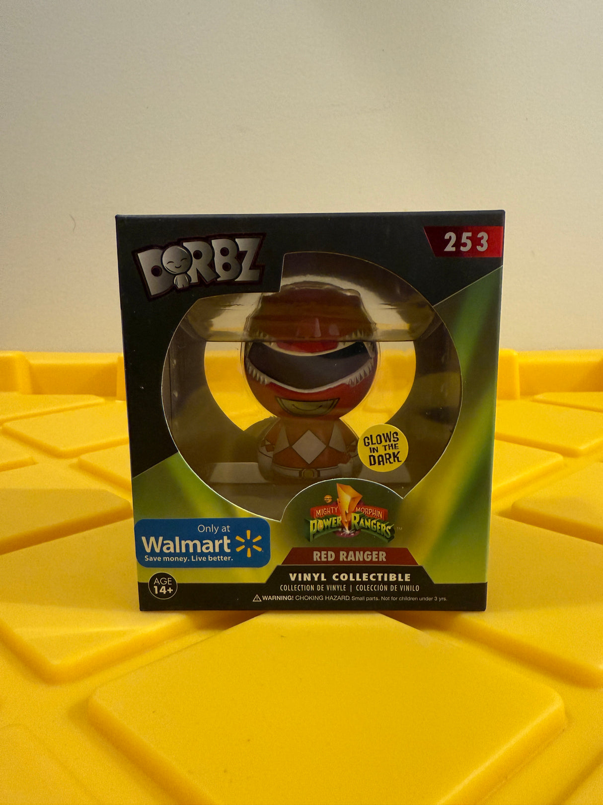 Funko DORBZ! Red Ranger (Glow) - Limited Edition Walmart Exclusive