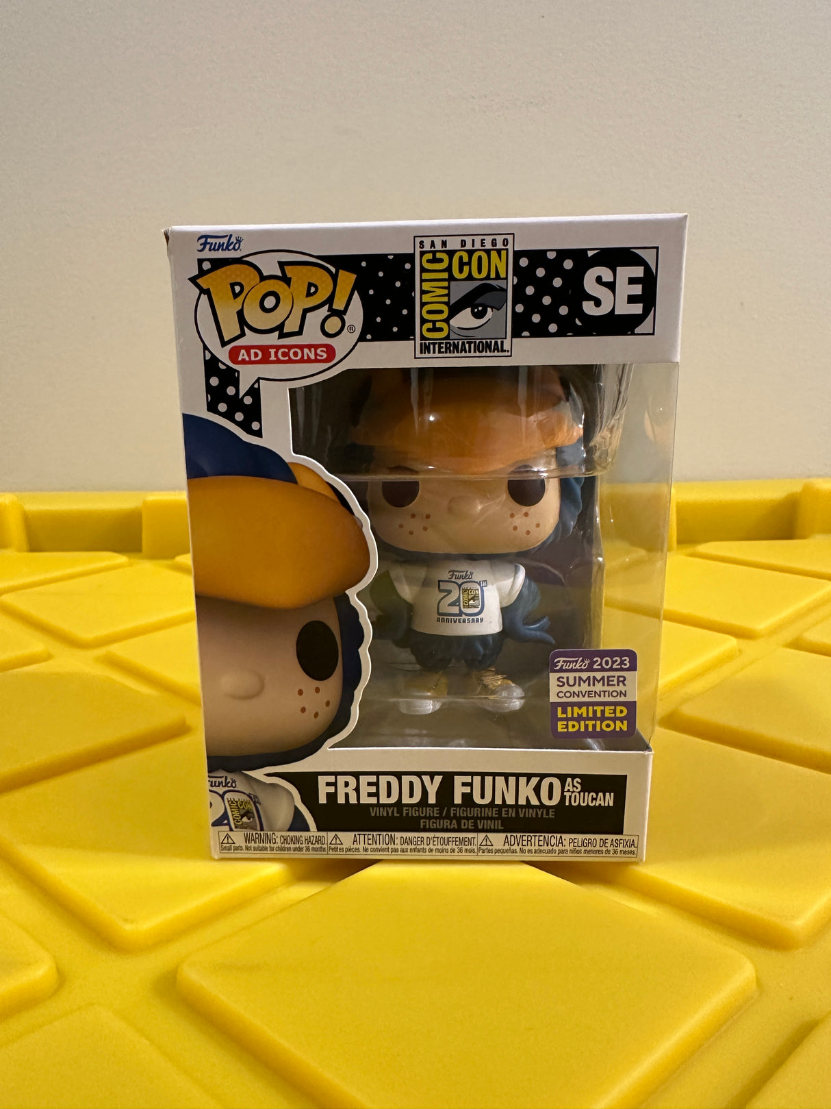 Funko POP! Freddy Funko as Toucan - Limited Edition 2023 SDCC Exclusive