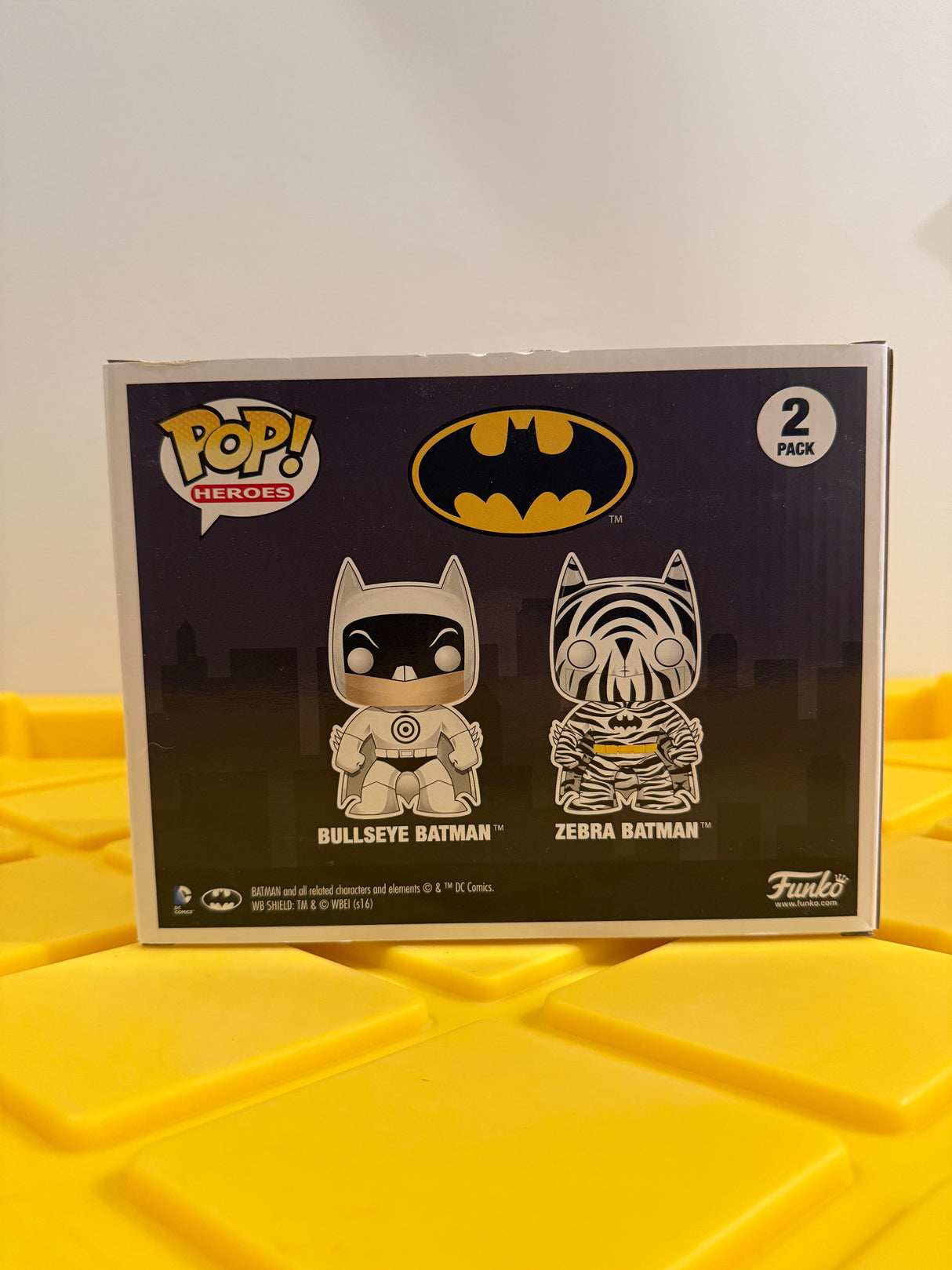 Funko POP! Zebra & Bullseye Batman (2-Pack) - Limited Edition Hot Topic Exclusive