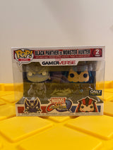 Funko POP! Black Panther vs Monster Hunter (2-Pack) - Limited Edition Best Buy Exclusive