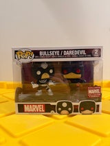 Funko POP! Bullseye & Daredevil (2-Pack) - Limited Edition Marvel Collector Corps Exclusive