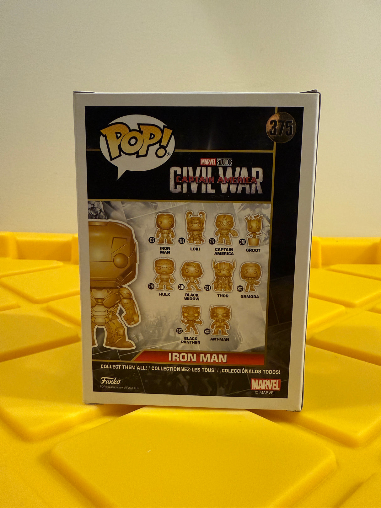 Funko POP! Iron Man (Gold Chrome)