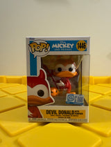Funko POP! Devil Donald with Pumpkin - Limited Edition Specialty Series Exclusive