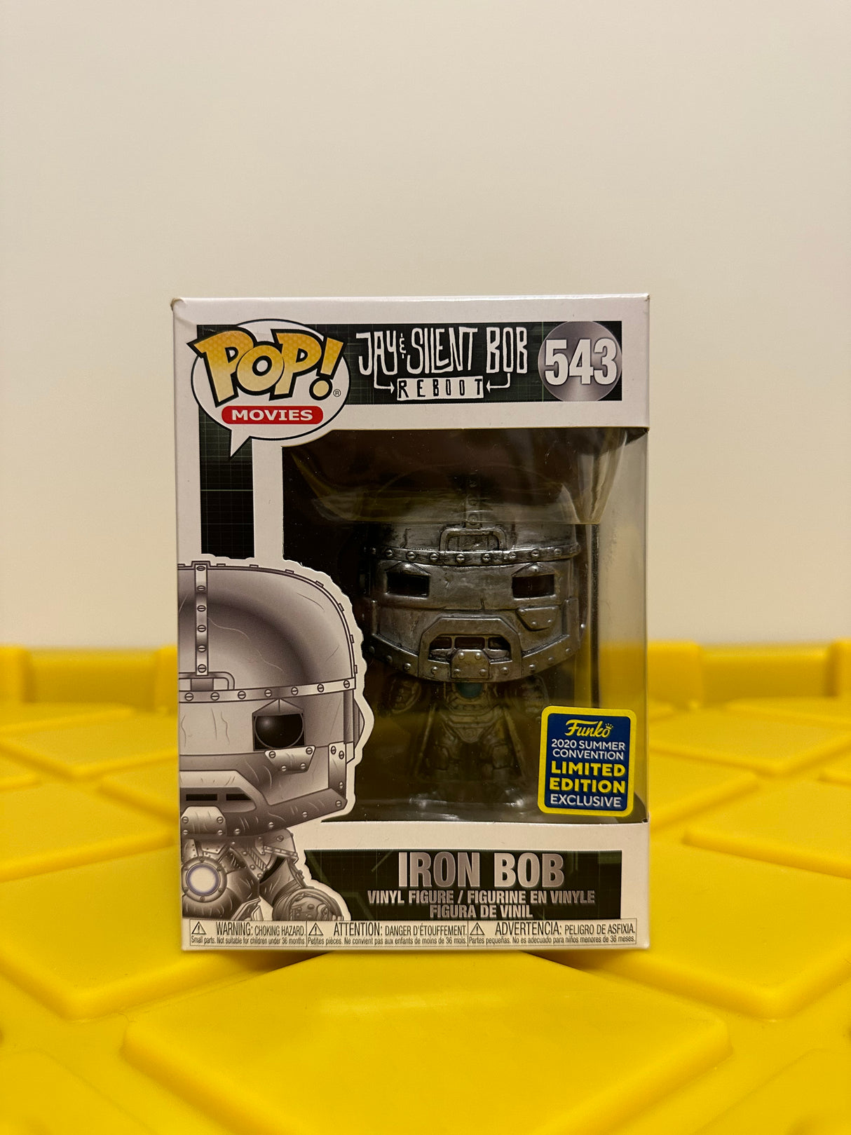 Funko POP! Iron Bob - Limited Edition 2020 SDCC Exclusive
