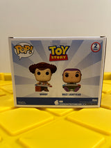 Funko POP! Woody & Buzz Lightyear (2-Pack) - Limited Edition 2024 C2E2 Exclusive