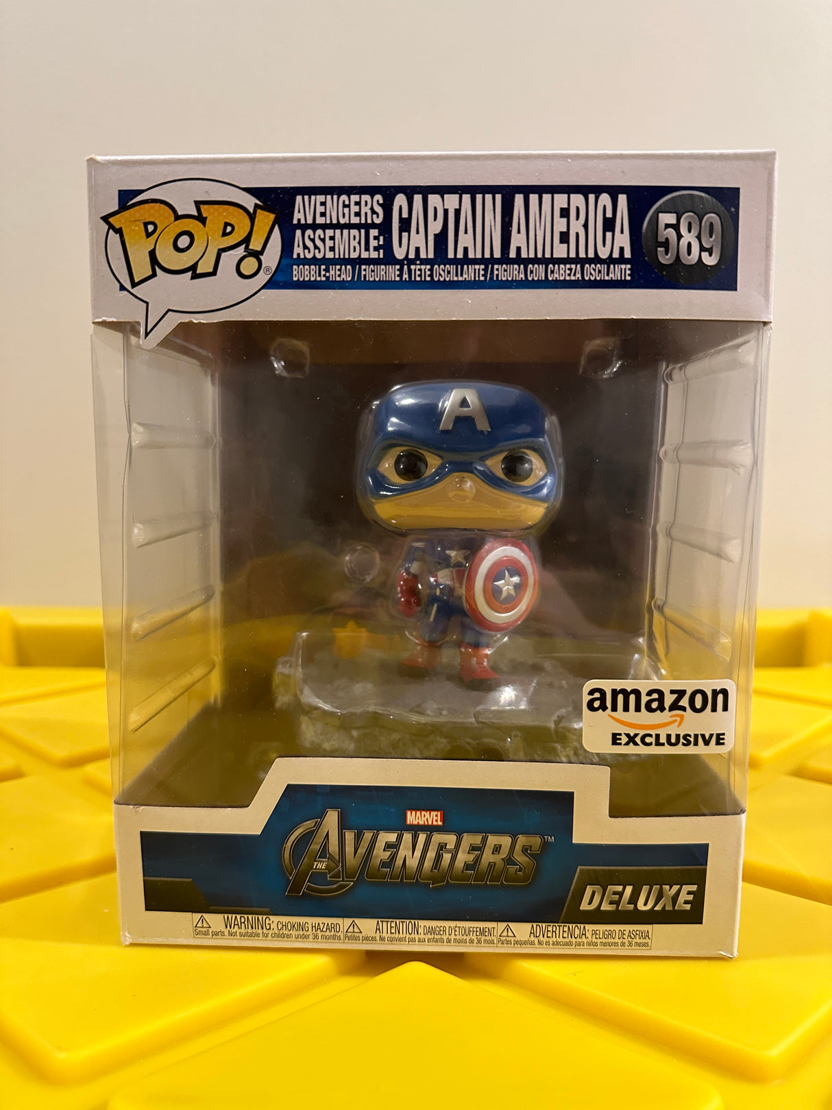 Funko POP! 6" Avengers Assemble: Captain America - Limited Edition Amazon Exclusive