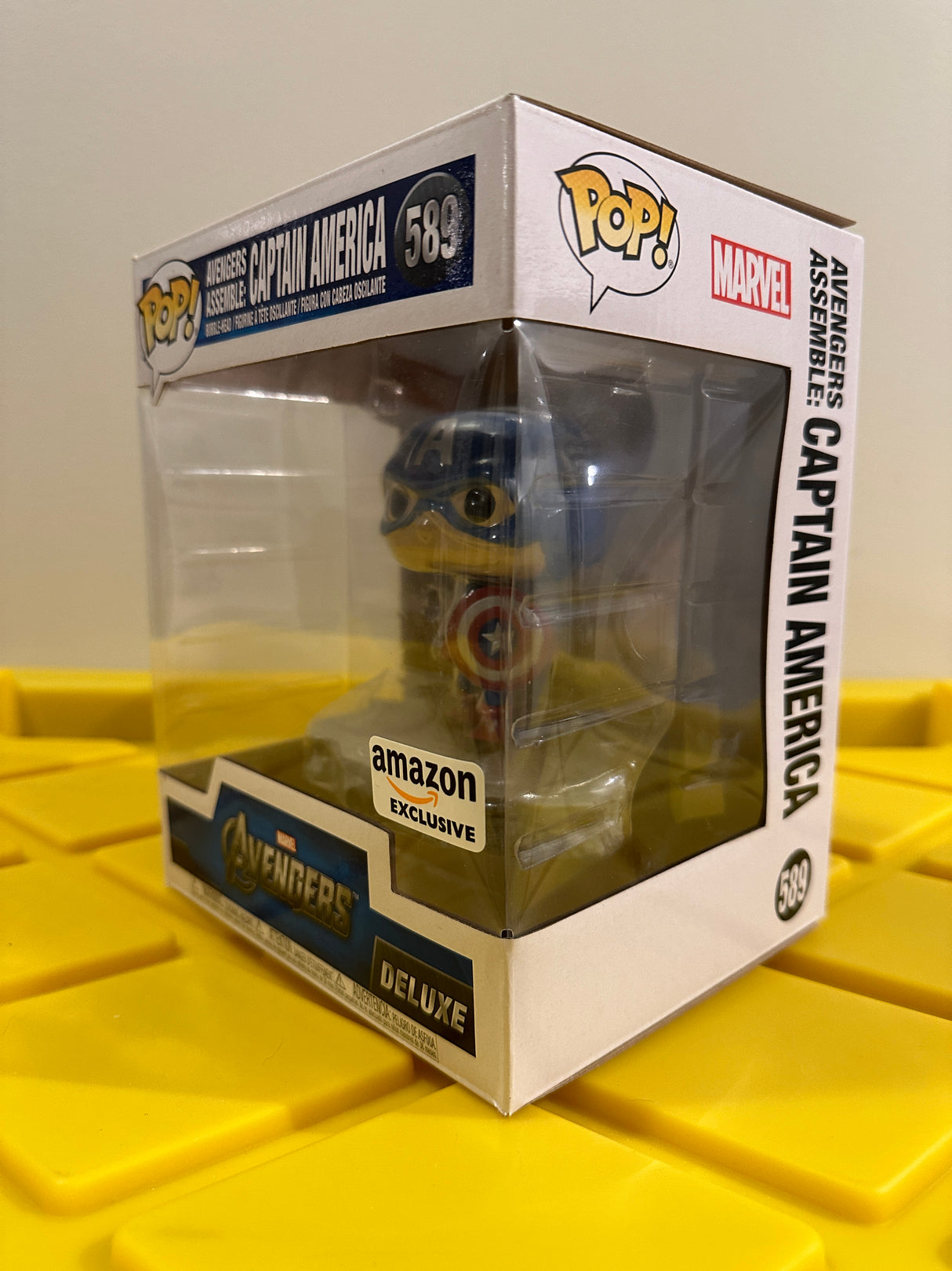 Funko POP! 6" Avengers Assemble: Captain America - Limited Edition Amazon Exclusive