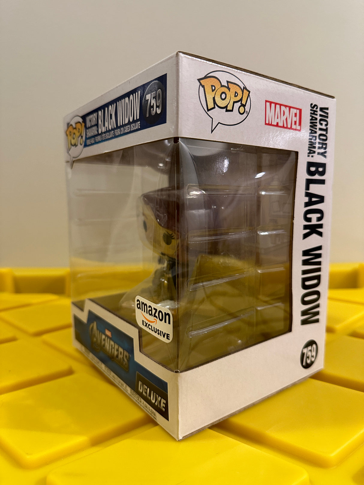 Funko POP! 6" Victory Shawarma: Black Widow - Limited Edition Amazon Exclusive