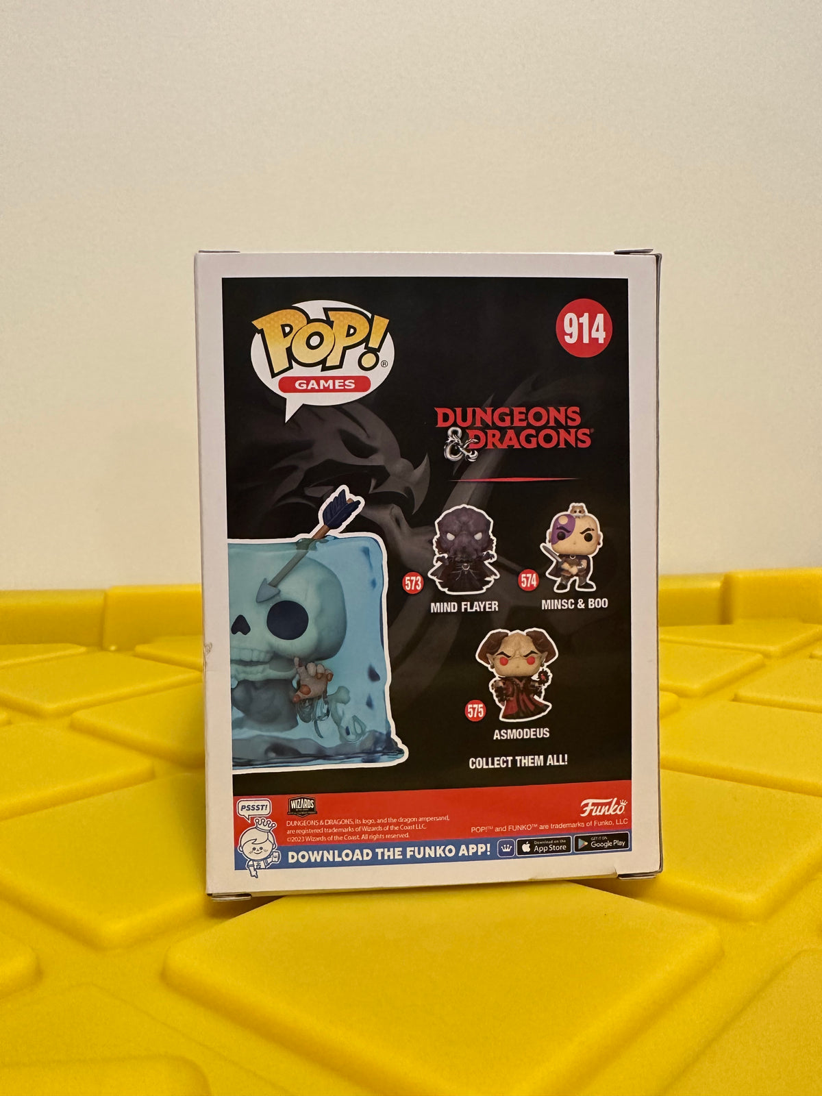 Funko POP! Gelatinous Cube - Limited Edition 2023 WonderCon Exclusive