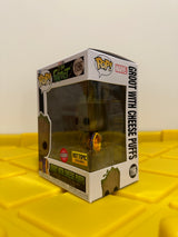 Funko POP! Groot with Cheese Puffs (Flocked) - Limited Edition Hot Topic Exclusive