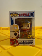 Funko POP! Iron Man (Unmasked) - Limited Edition Hot Topic Exclusive