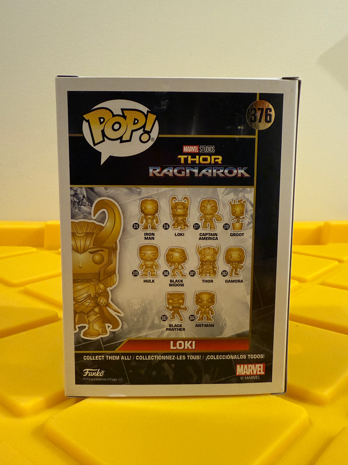 Funko POP! Loki (Gold Chrome)