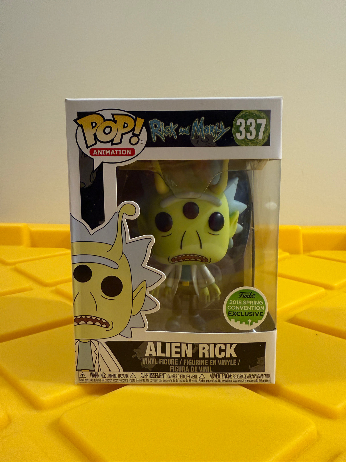 Funko POP! Alien Rick - Limited Edition 2018 ECCC Exclusive