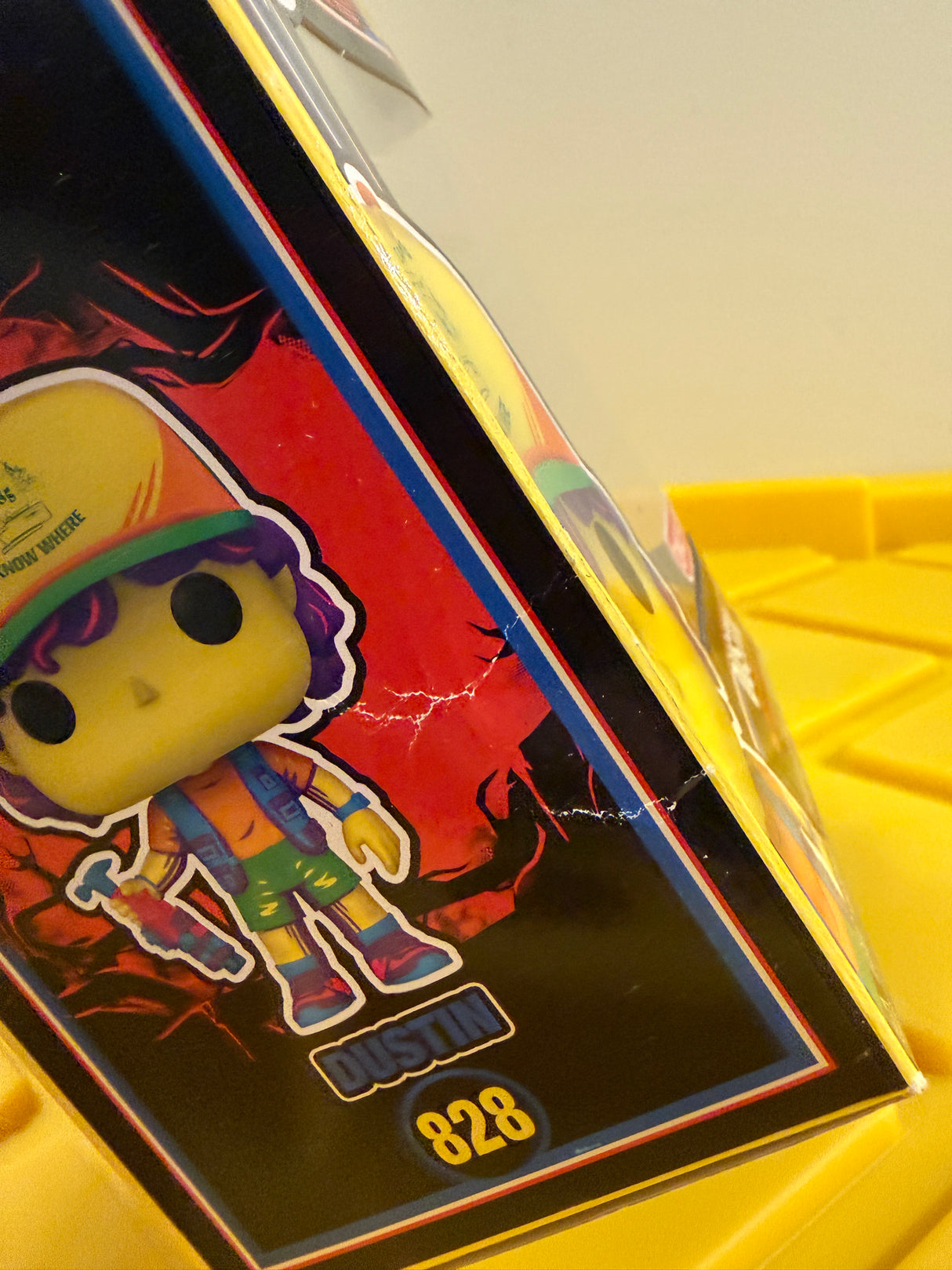Funko POP! Dustin (Black Light) - Limited Edition Target Exclusive