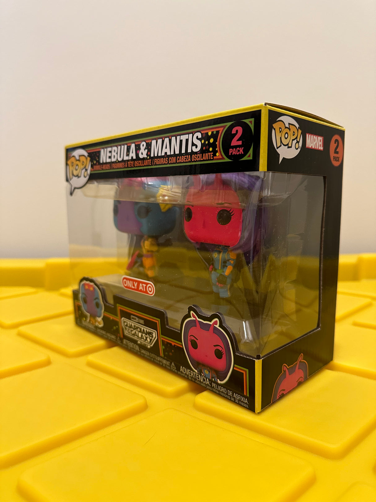 Funko POP! Nebula & Mantis (Black Light) (2-Pack) - Limited Edition Target Exclusive