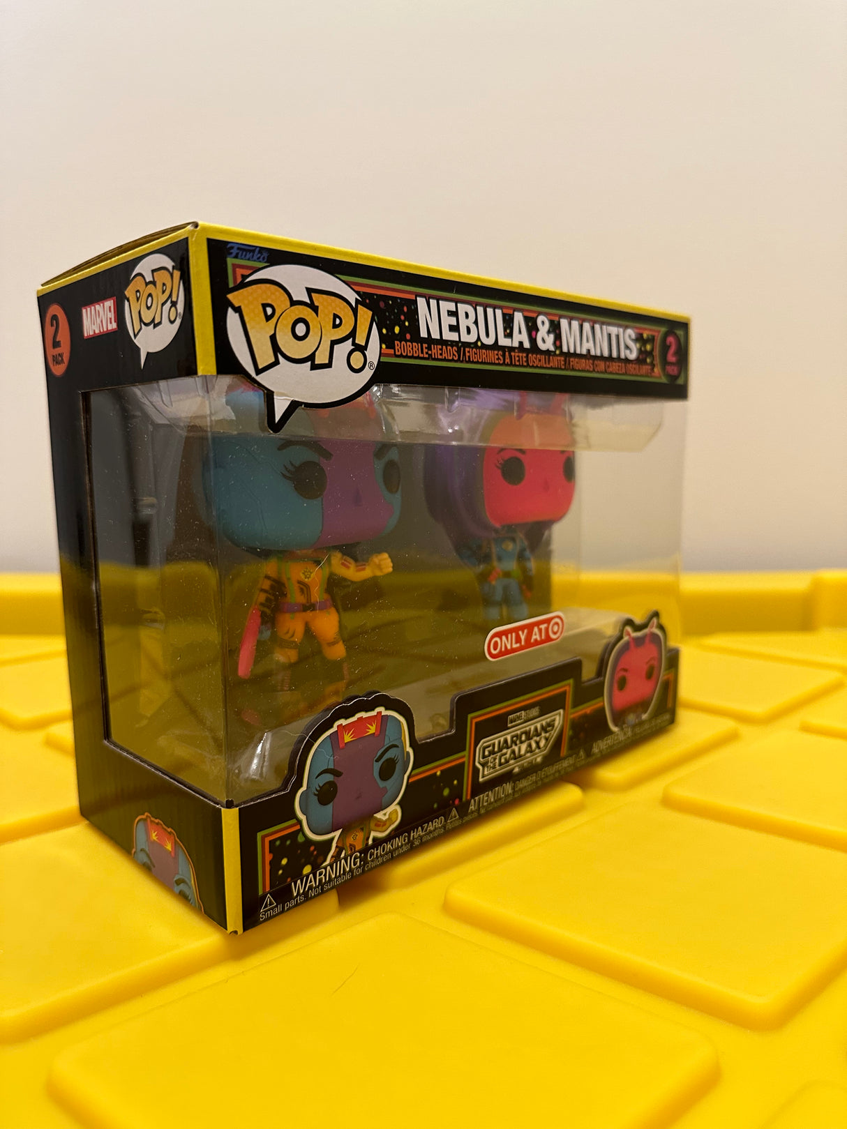 Funko POP! Nebula & Mantis (Black Light) (2-Pack) - Limited Edition Target Exclusive