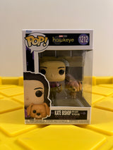 Kate Bishop With Lucky The Pizza Dog