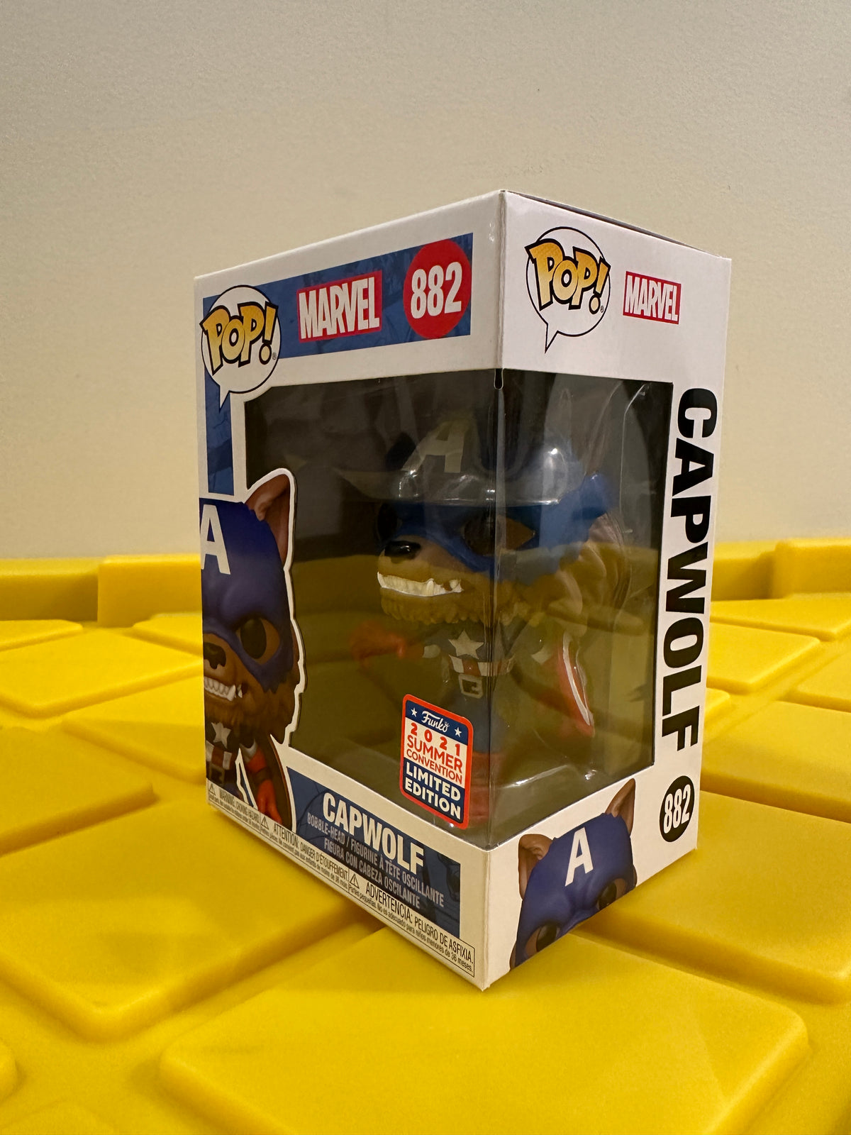 Capwolf - Limited Edition 2021 SDCC (FunKon) Exclusive