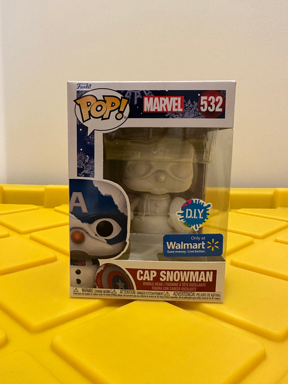 Funko POP! Cap Snowman (D.I.Y.) - Limited Edition Walmart Exclusive