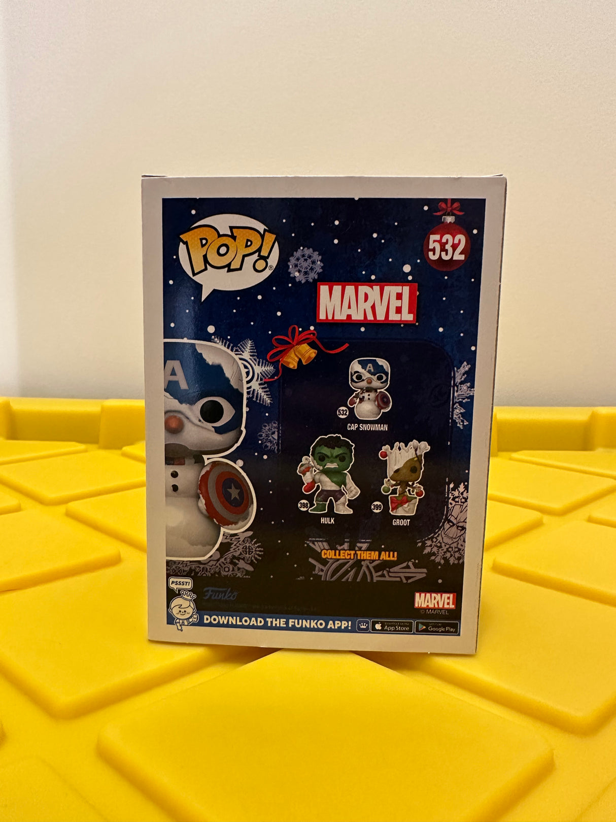 Funko POP! Cap Snowman (D.I.Y.) - Limited Edition Walmart Exclusive