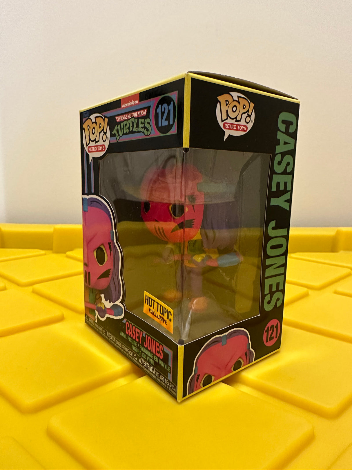 Funko POP! Casey Jones (Black Light) - Limited Edition Hot Topic Exclusive