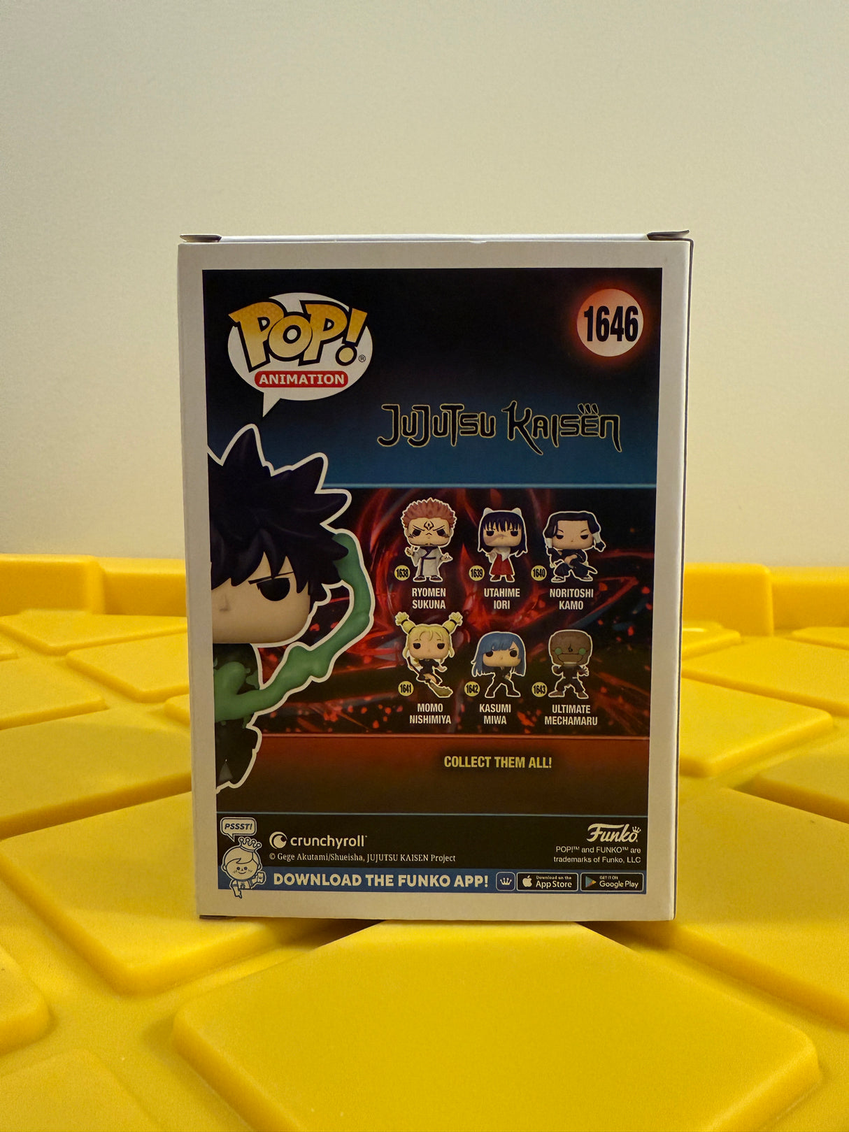 Funko POP! Megumi Fushiguro (Glow) - Limited Edition Chase - Limited Edition Special Edition Exclusive