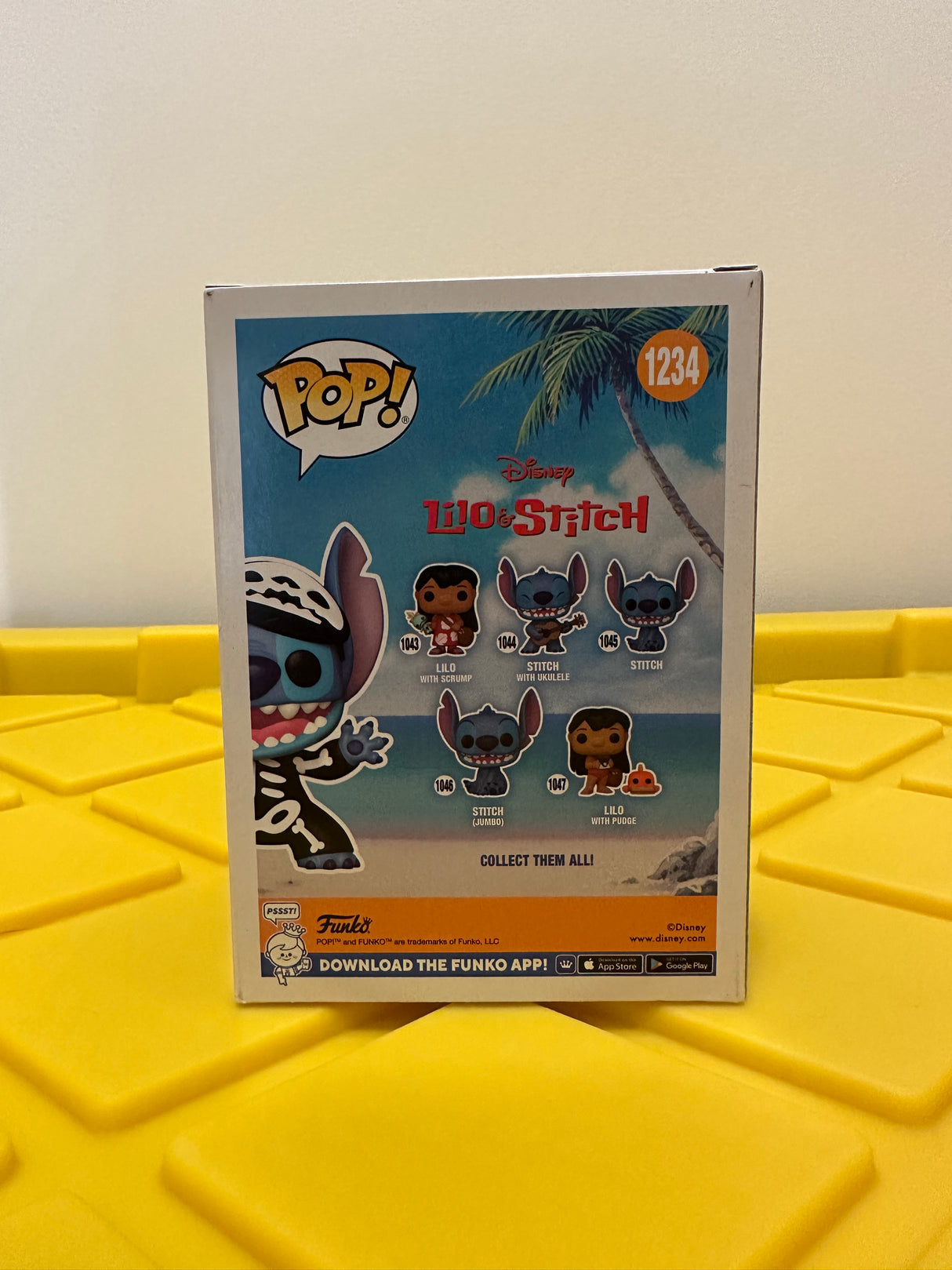 Funko POP! Skeleton Stitch - Limited Edition Entertainment Earth Exclusive