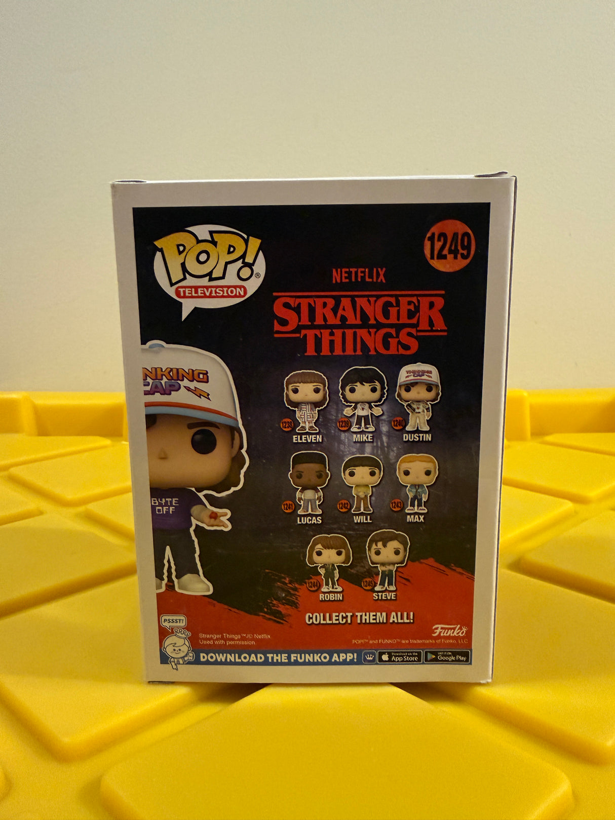 Funko POP! Dustin - Limited Edition GameStop Exclusive