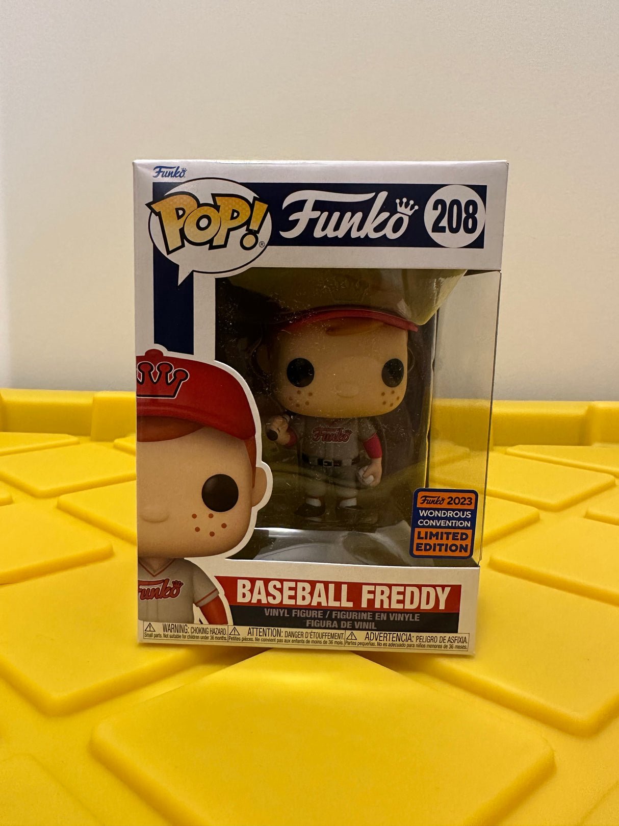 Funko POP! Baseball Freddy - Limited Edition 2023 WonderCon Exclusive