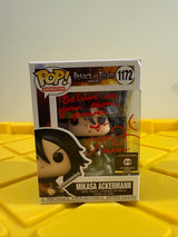 Funko POP! Mikasa Ackermann - Limited Edition Chalice Collectibles Exclusive (Signed)