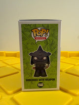 Funko POP! Shredder with Weapon (Glow) - Limited Edition Funko Shop Exclusive (Signed)