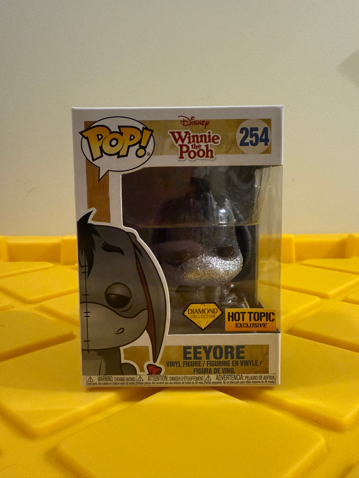 Funko POP! Eeyore (Diamond) - Limited Edition Hot Topic Exclusive