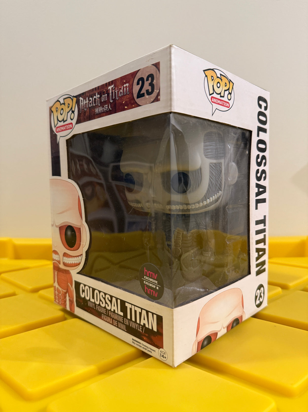 Funko POP! 6" Colossal Titan (Black & White) - Limited Edition HMV Exclusive