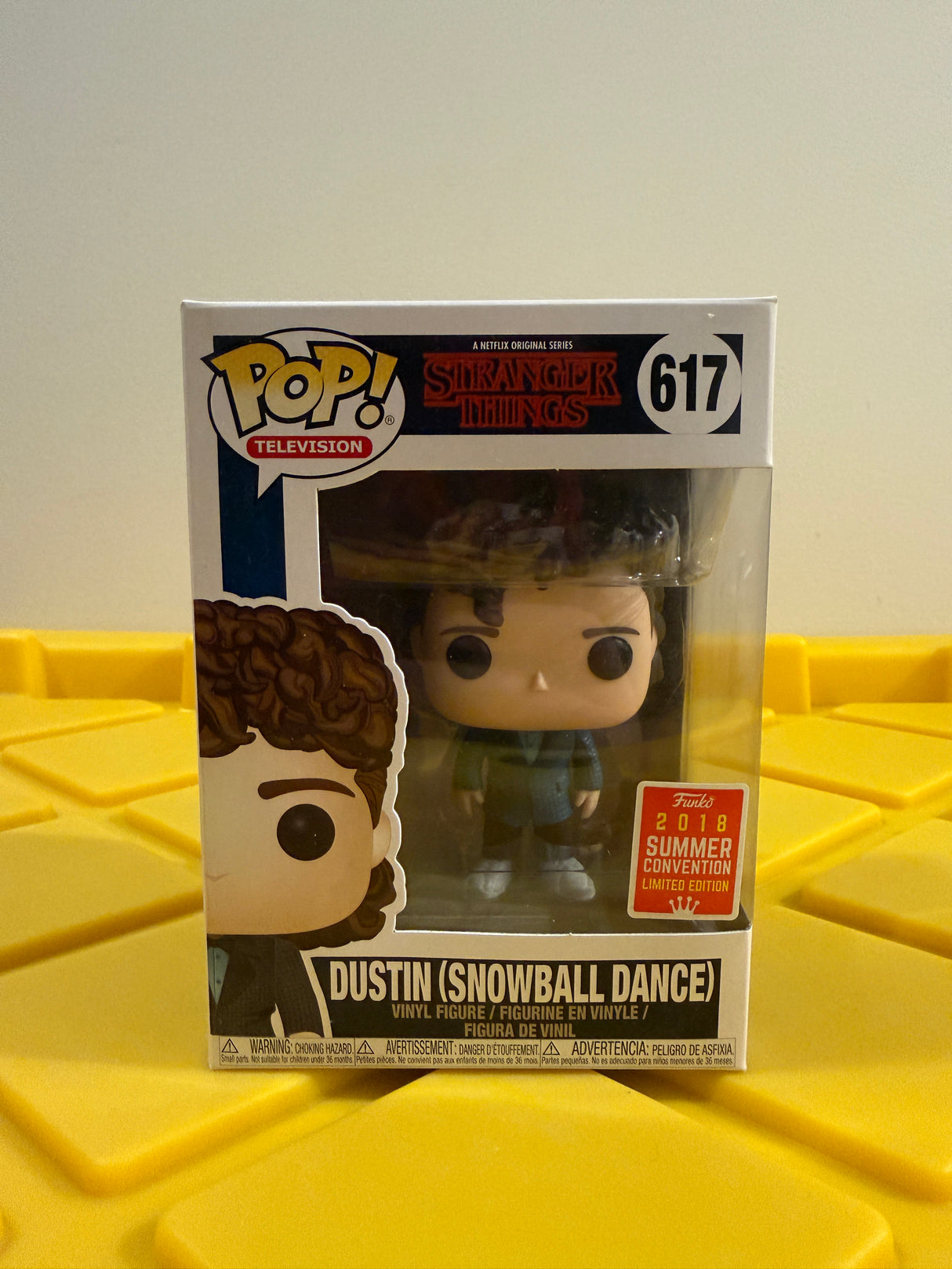 Funko POP! Dustin (Snowball Dance) - Limited Edition 2018 SDCC Exclusive